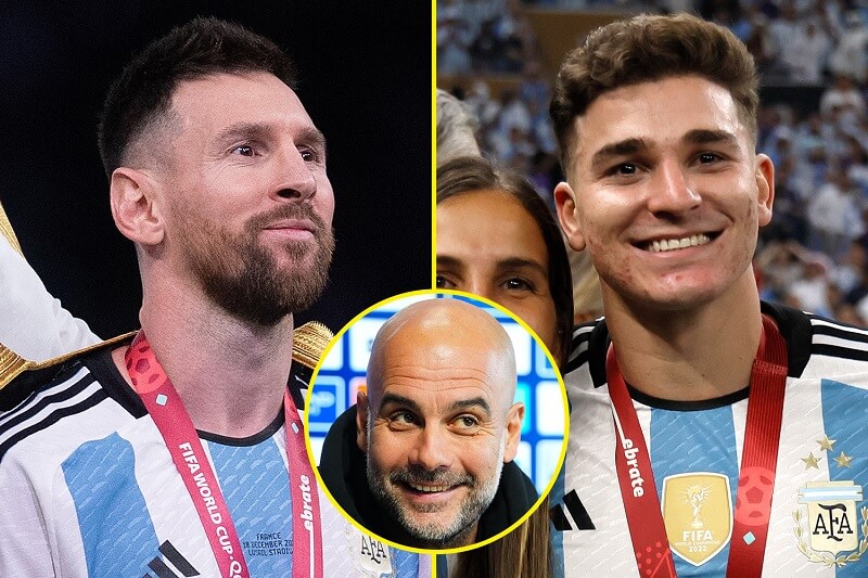 Pep ca tụng Messi và Alvarez sau chức vô địch World Cup 2022