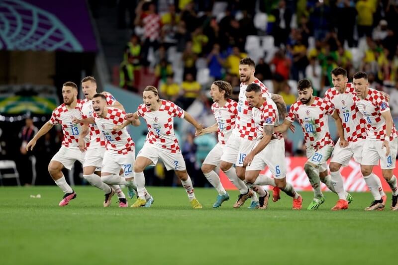 Croatia vừa quật ngã Brazil ở tứ kết