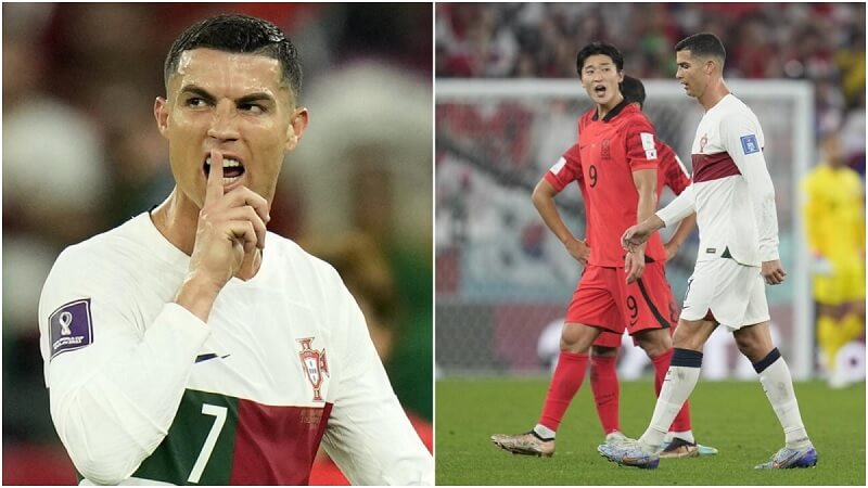 Ronaldo nổi đóa với cầu thủ Hàn Quốc