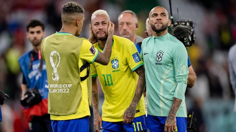 Khoảnh khắc Brazil bị loại khỏi World Cup 2022