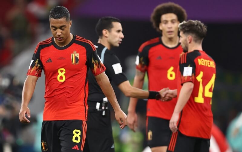 Bỉ thể hiện một bộ mặt nhợt nhạt ở World Cup 2022