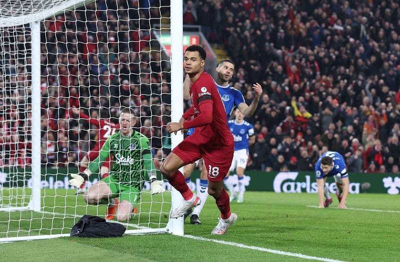 Phải đến trận đấu thứ 5, Gakpo mới có bàn thắng đầu tiên cho Liverpool tại Premier League
