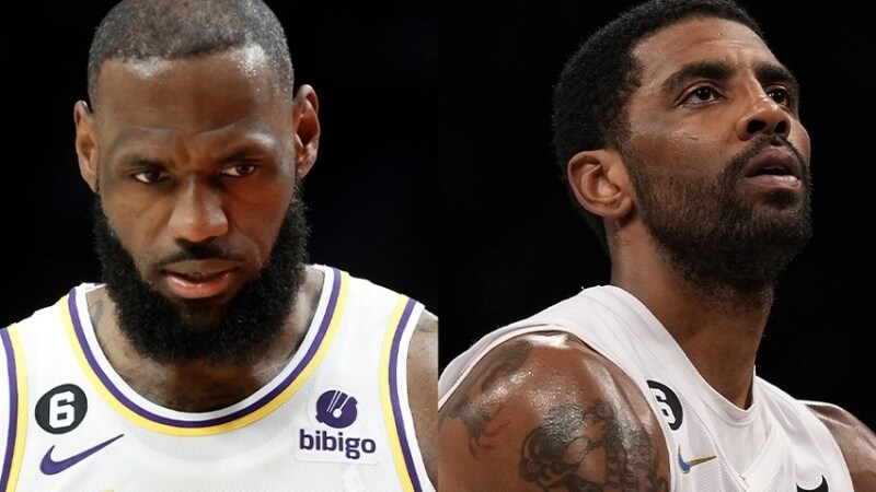 LeBron thất vọng vì Lakers không thể mang Irving về