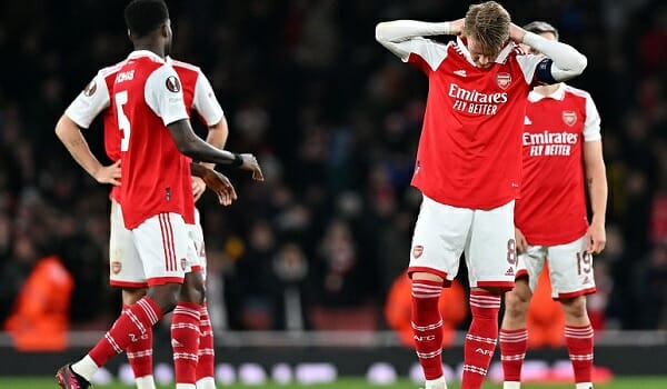 Nhận trái đắng từ Sporting CP, Arsenal nối dài chuỗi trận thất vọng ở Europa League