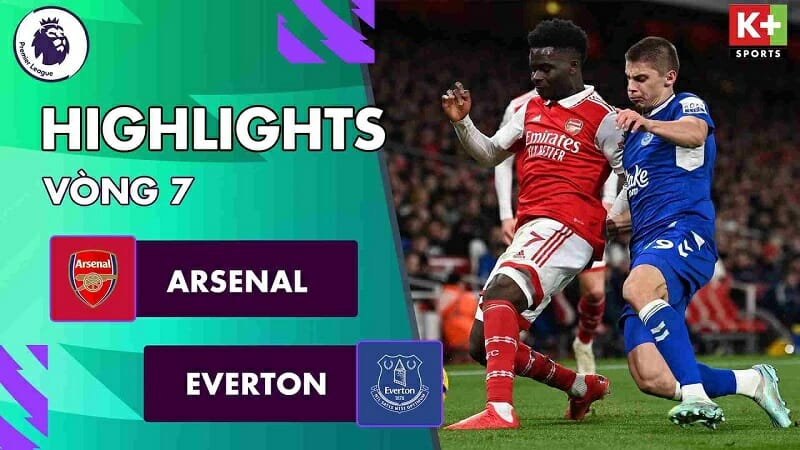 Arsenal vs Everton, đá bù vòng 7 Ngoại hạng Anh 2022/23