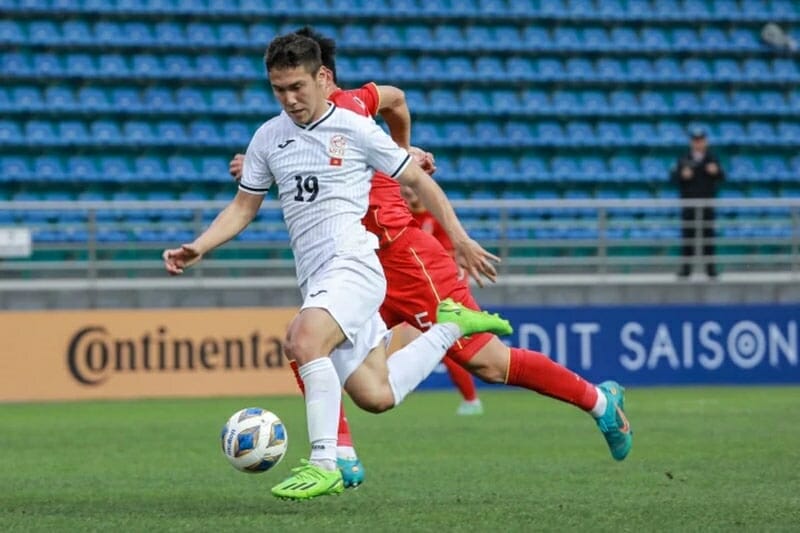 U20 Kyrgyzstan kiếm về trận hòa