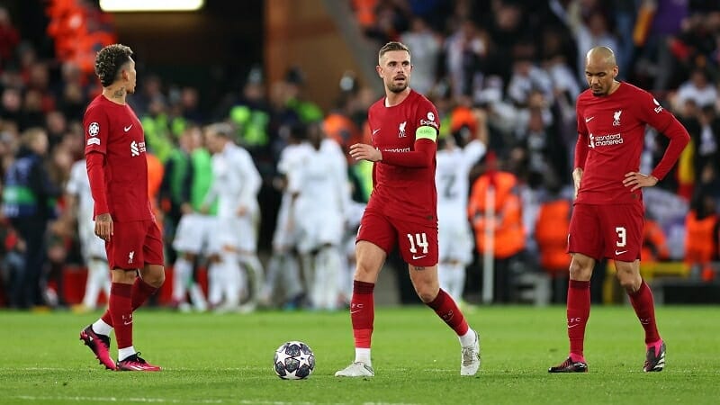 Liverpool có nguy cơ bị loại ngay từ vòng knock-out Champions League mùa này dù đang là đương kim á quân giải đấu