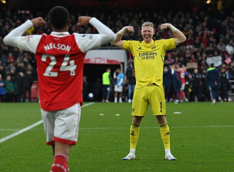Nelson thể hiện màn trình diễn như "người khổng lồ" của Arsenal khi gặp khó khăn