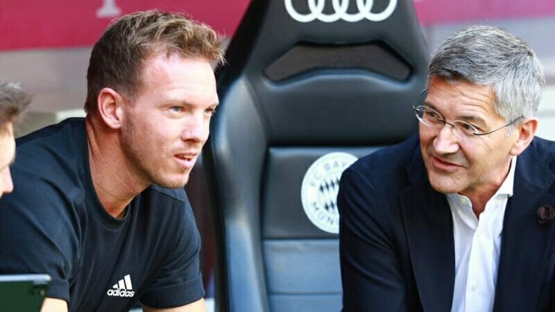 Ban lãnh đạo Bayern tin tưởng Nagelsmann