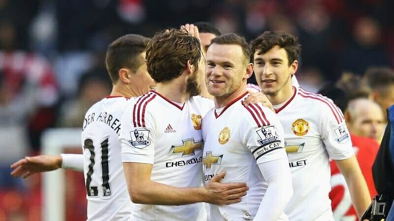 Rooney là người đã mang về chiến thắng gần nhất cho M.U tại Anfield ở Ngoại hạng Anh