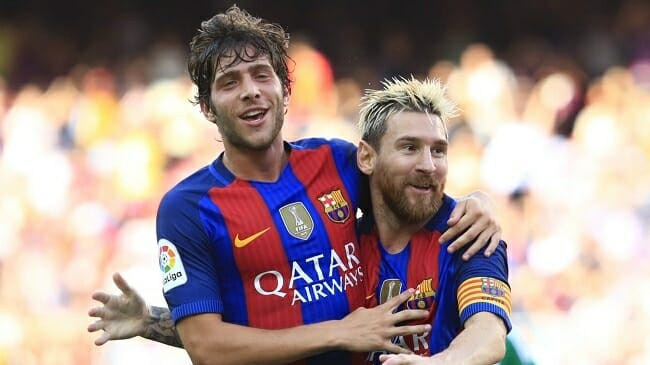 "Messi đang bị đối xử bất công tại PSG" - Sergi Roberto
