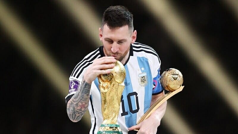 Messi đã trở thành nhà vô địch thế giới