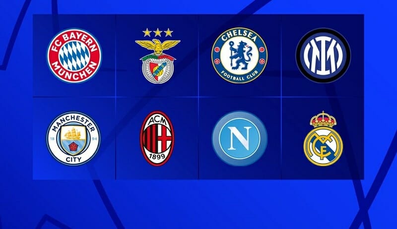 8 đội mạnh nhất Cúp C1 mùa này
