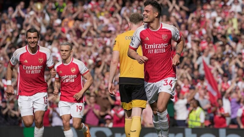 Xhaka tỏa sáng trong trận đấu có thể là cuối cùng cho Arsenal 