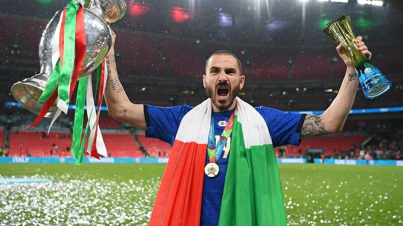 Bonucci cùng Italia vô địch Euro 2020