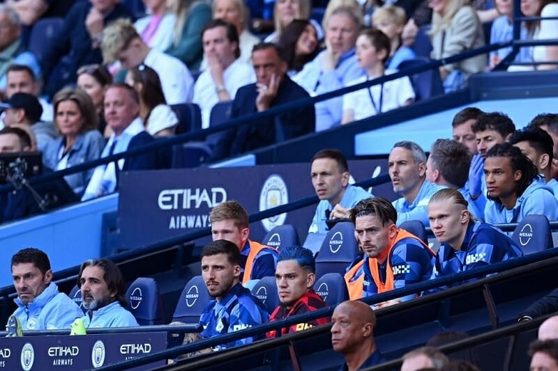 Haaland và Grealish xuất hiện trong dàn dự bị toàn sao của Man City trước Chelsea