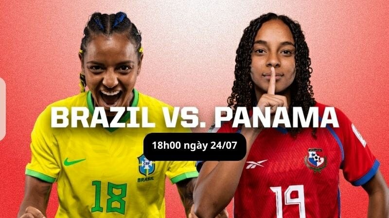 Nữ Brazil vs nữ Panama, World Cup nữ 2023