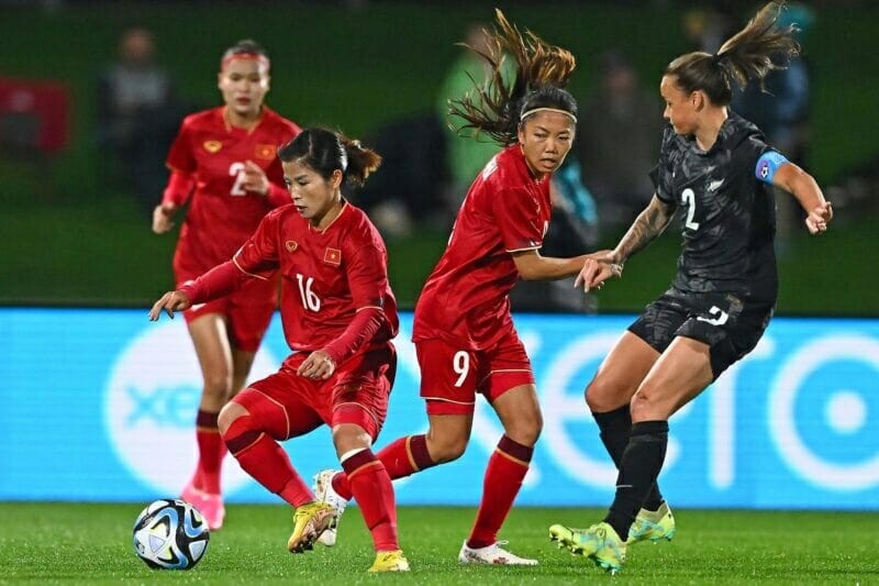 Dương Thị Vân (số 16) sẽ vắng mặt ở trận ra quân của ĐT nữ Việt Nam tại World Cup 2023