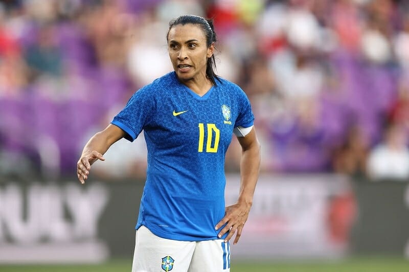 Brazil của Marta nằm ở bảng F tại World Cup nữ 2023