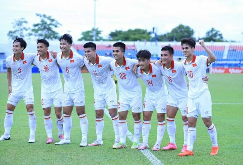 U23 Việt Nam có chiến thắng đậm đà trước đối thủ Malaysia (Ảnh: Thể thao 247)