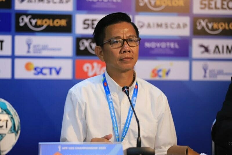 HLV Hoàng Anh Tuấn không ngần ngại tiết lộ đấu pháp để giành vé vào chung kết (Ảnh: Thể thao 247)