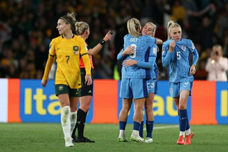 Kết quả bóng đá nữ Australia vs nữ Anh: Tam Sư bản lĩnh giành vé vào chung kết