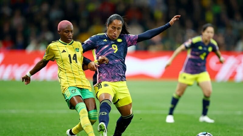 Kết quả nữ Colombia vs nữ Jamaica: Tấm vé nhọc nhằn