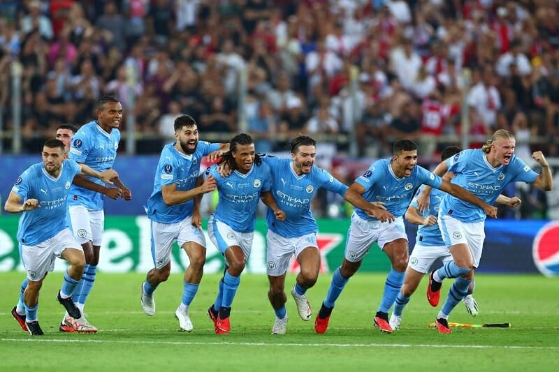Kết quả bóng đá Man City vs Sevilla: Luân lưu kịch tính, The Citizens nâng cao chức vô địch