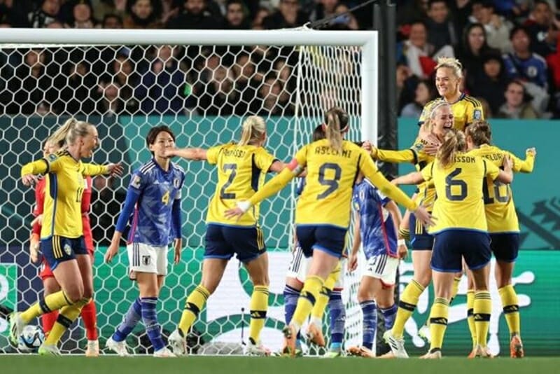 Kết quả bóng đá nữ Nhật Bản vs nữ Thụy Điển: Nghẹt thở đến những phút cuối