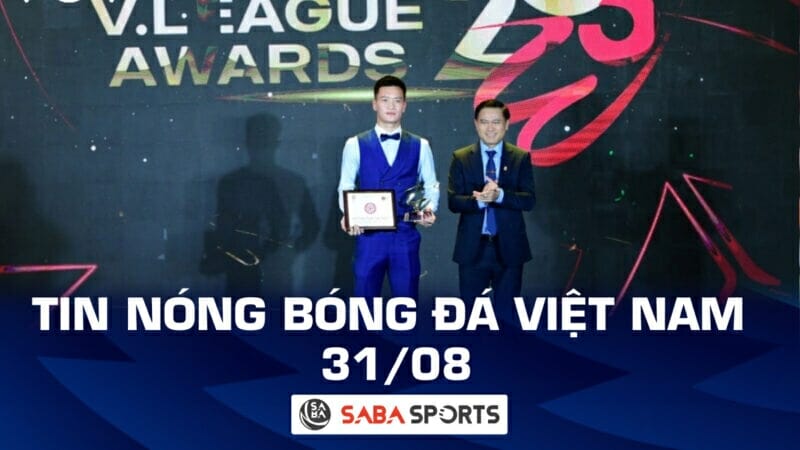 Tin nóng bóng đá Việt Nam hôm nay 31/08: Hoàng Đức xuất sắc nhất V-League