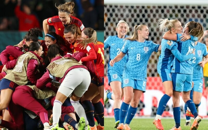 Nhìn lại hành trình của 2 đội bóng vào chung kết World Cup nữ 2023