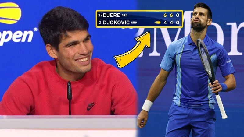 Alcaraz tiên đoán như thần về Djokovic tại Mỹ mở rộng