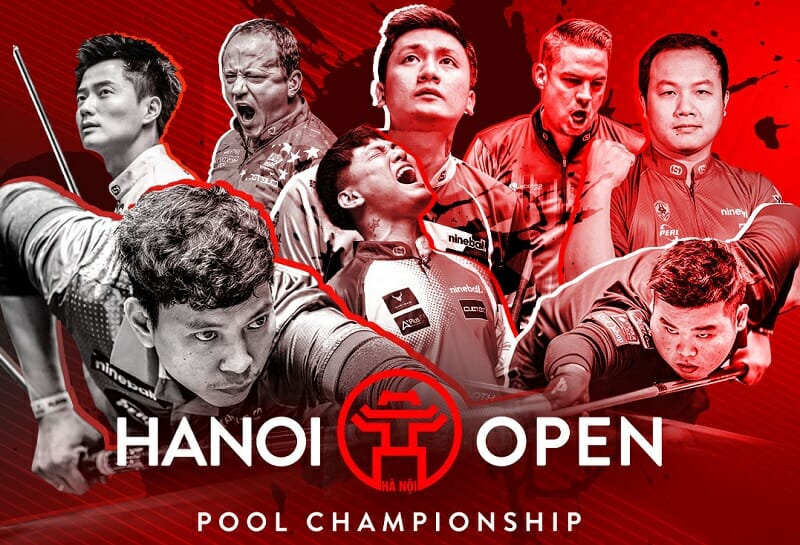 LỊCH SỬ! Giải pool Asian Open chính thức đổi tên thành Hanoi Open