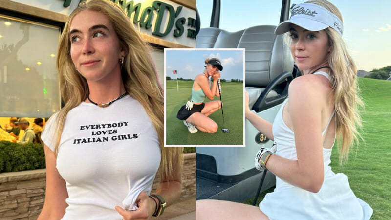 Đăng video quá ‘nóng’, nữ golf thủ bị hỏi ‘Mặc áo làm gì?’