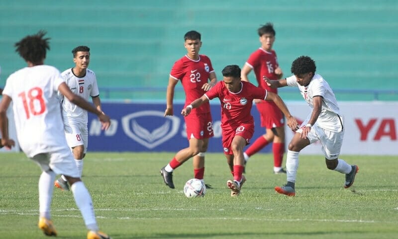 Kết quả bóng đá U23 Singapore vs U23 Yemen: Đại diện Đông Nam Á thua thảm