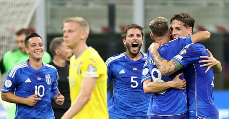 Kết quả bóng đá Ý vs Ukraine: Azzurri thắp lại hy vọng đến Euro