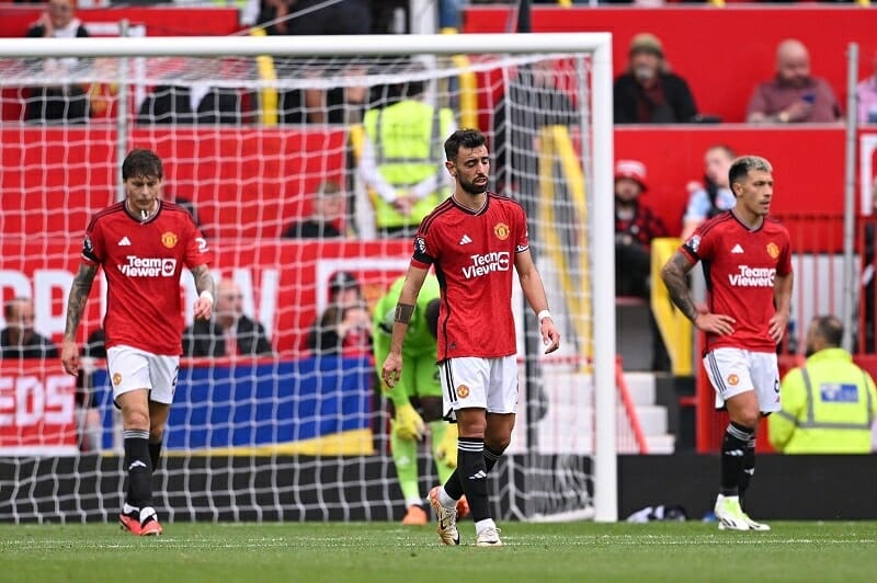Kết quả bóng đá Man United vs Brighton: Quỷ đỏ chìm vào khủng hoảng