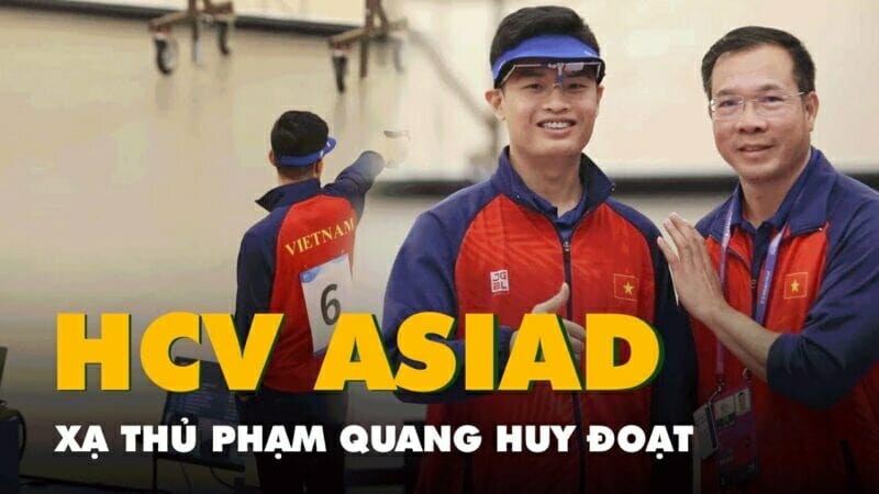 Việt Nam đoạt HCV đầu tiên ở ASIAD 19