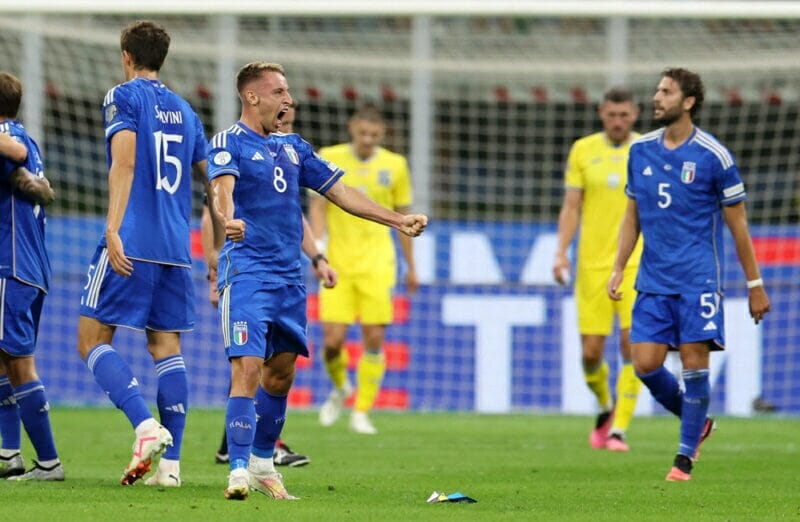 Kết quả Ý vs Ukraine, vòng loại Euro 2024