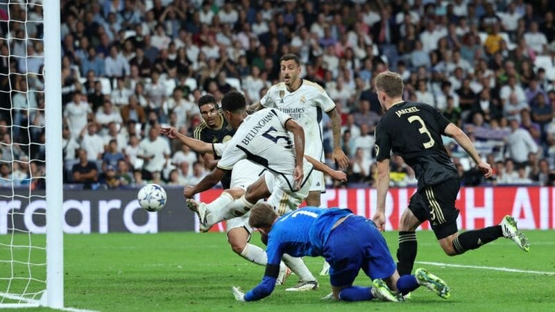 Kết quả bóng đá Real Madrid vs Union Berlin: Bellingham tỏa sáng, Los Blancos nhọc nhằn giành 3 điểm