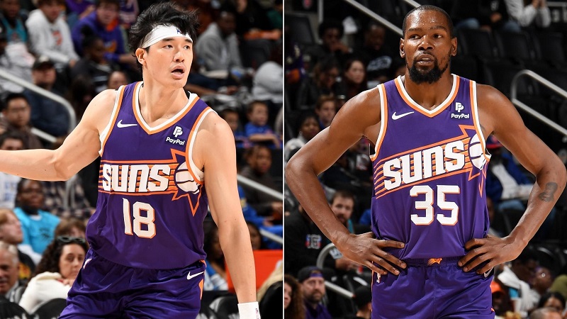 Hội ngộ ở Suns, Durant và Watanabe thay nhau ‘trao lời yêu thương’
