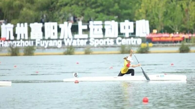 Việt Nam trắng tay ở bộ môn canoeing tại ASIAD 19