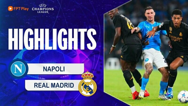 Napoli vs Real Madrid, vòng bảng Champions League 2023/24
