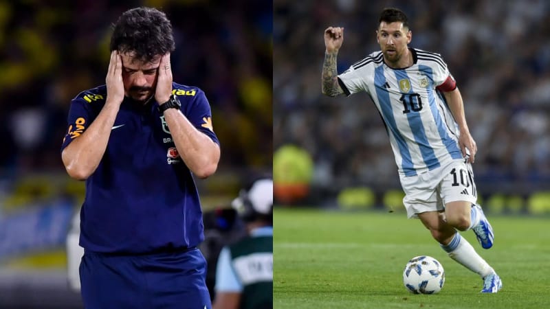 HLV ĐT Brazil khen Argentina, đau đầu với Messi