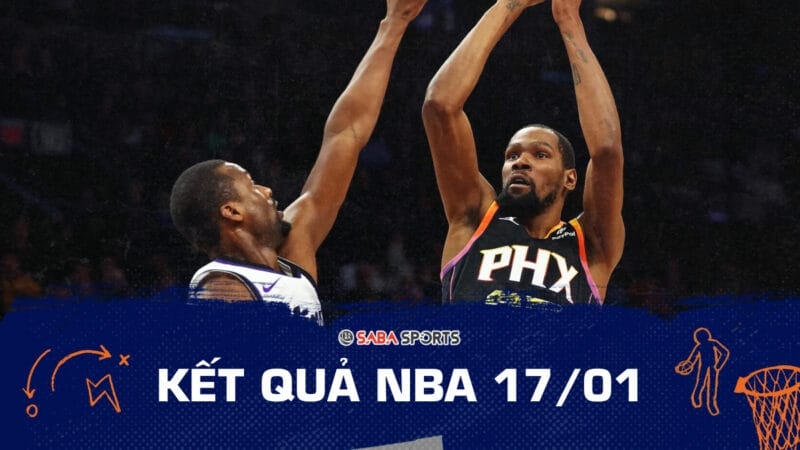 Kết quả NBA hôm nay ngày 17/01: Embiid gieo sầu cho nhà vô địch, Suns nhọc nhằn giành chiến thắng