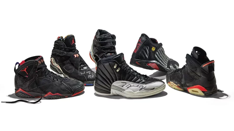 8 triệu USD cho 6 đôi giày của Michael Jordan