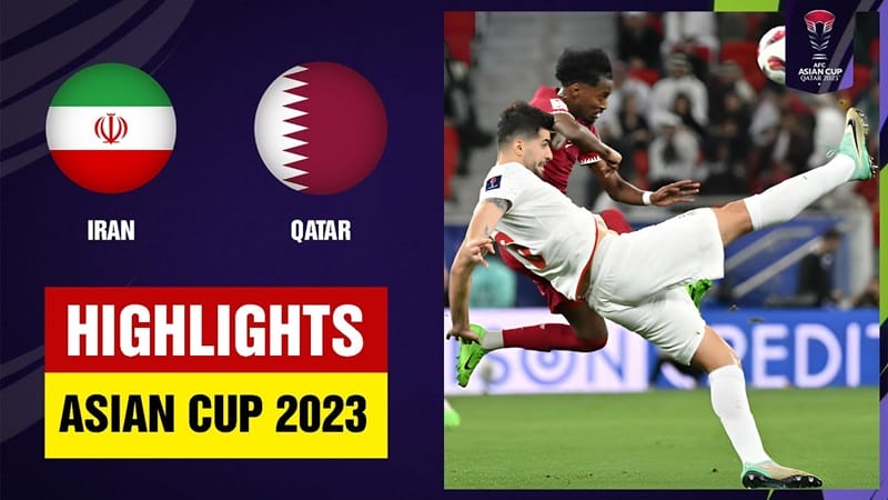Highlights Iran vs Qatar, bán kết Asian Cup 2023