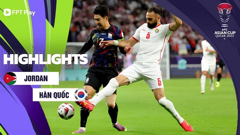 Highlights Jordan vs Hàn Quốc, bán kết Asian Cup 2023