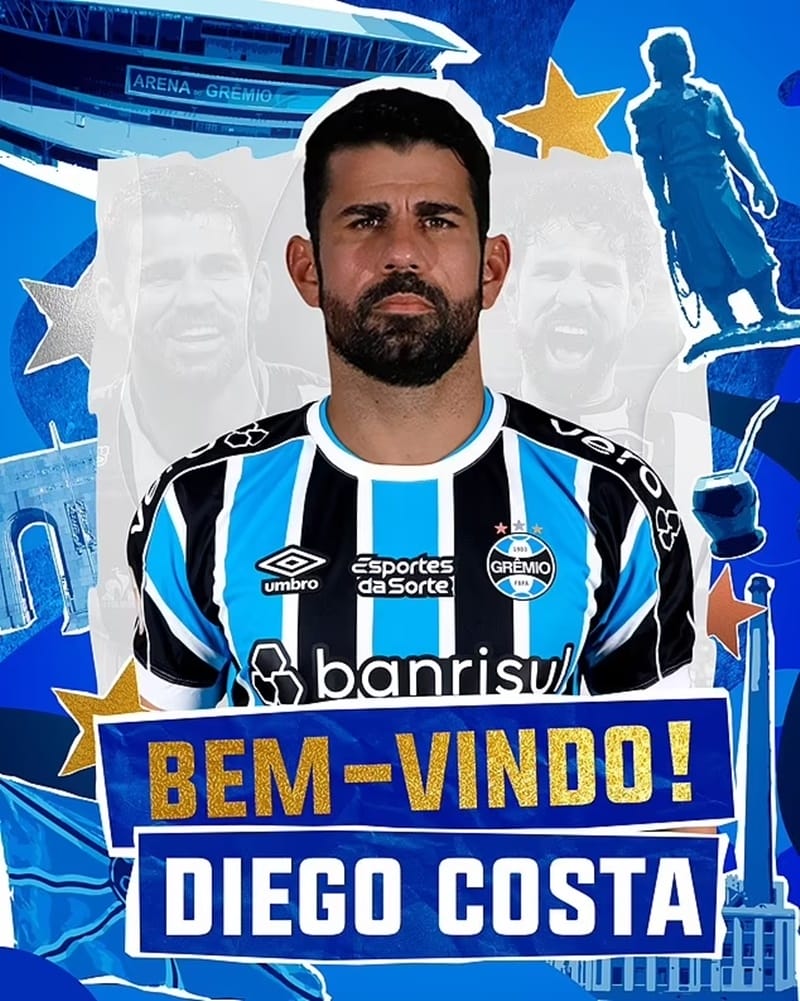 Costa gia nhập Gremio.