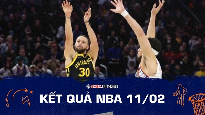 Kết quả NBA hôm nay ngày 11/02: Stephen Curry tỏa sáng ngoạn mục, Philadelphia 76ers thắng trận